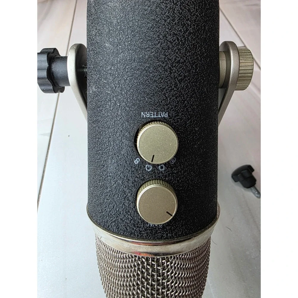 Blue Yeti Pro USB XLR‎ Condenser Microphone Black Silver Professional Record W2